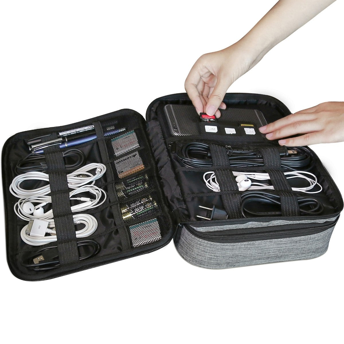 Bagsmart Organizador Electrónico Glendale Doble Capa de Viaje