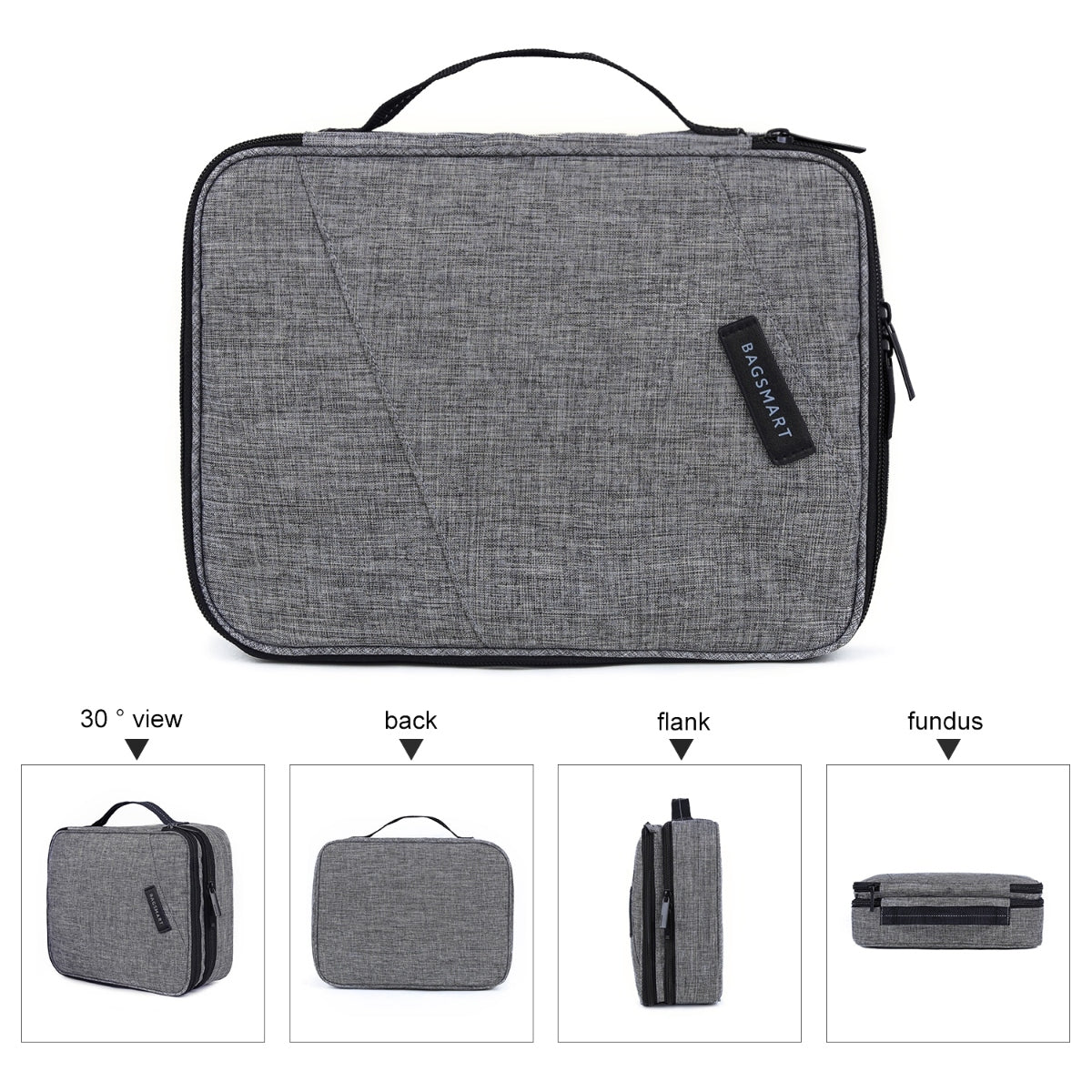 Bagsmart Organizador Electrónico Glendale Doble Capa de Viaje