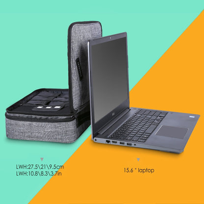 Bagsmart Organizador Electrónico Glendale Doble Capa de Viaje
