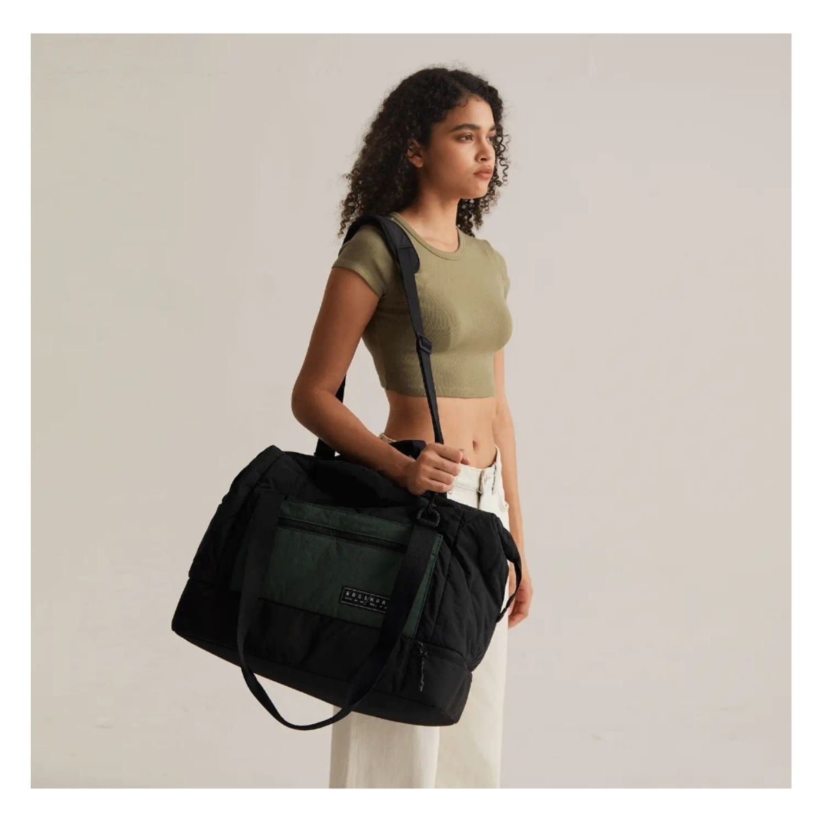 Bagsmart Bolso de Viaje Paz 34 L con Bolsillos Laptop 15,6” y Zapatos