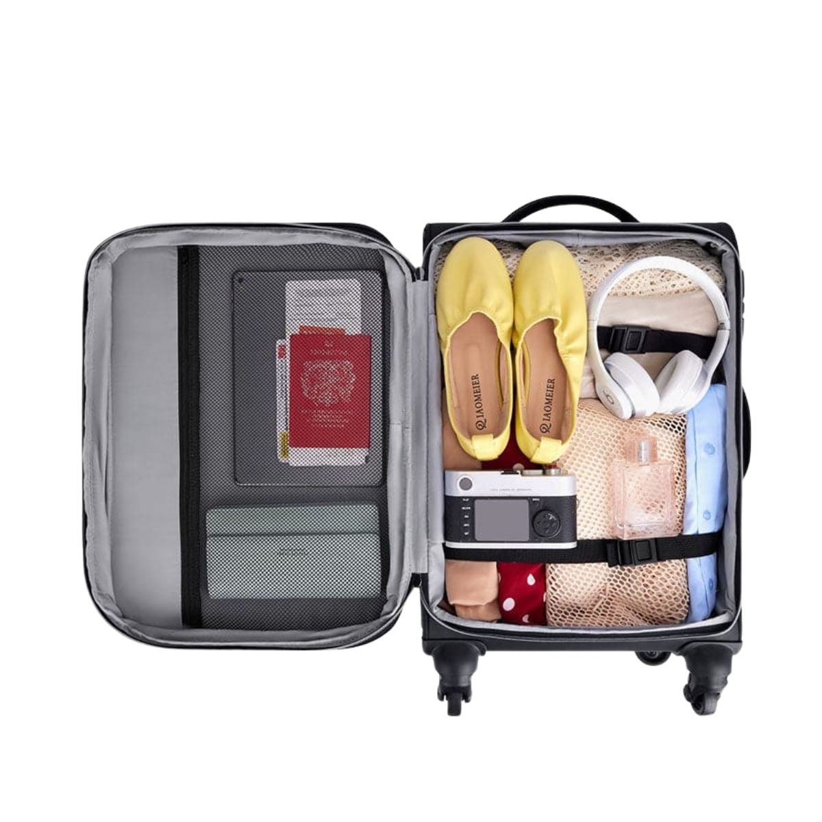 Bagsmart Maleta de Mano Bonchemin Expandible 43L-51L Acolchada
