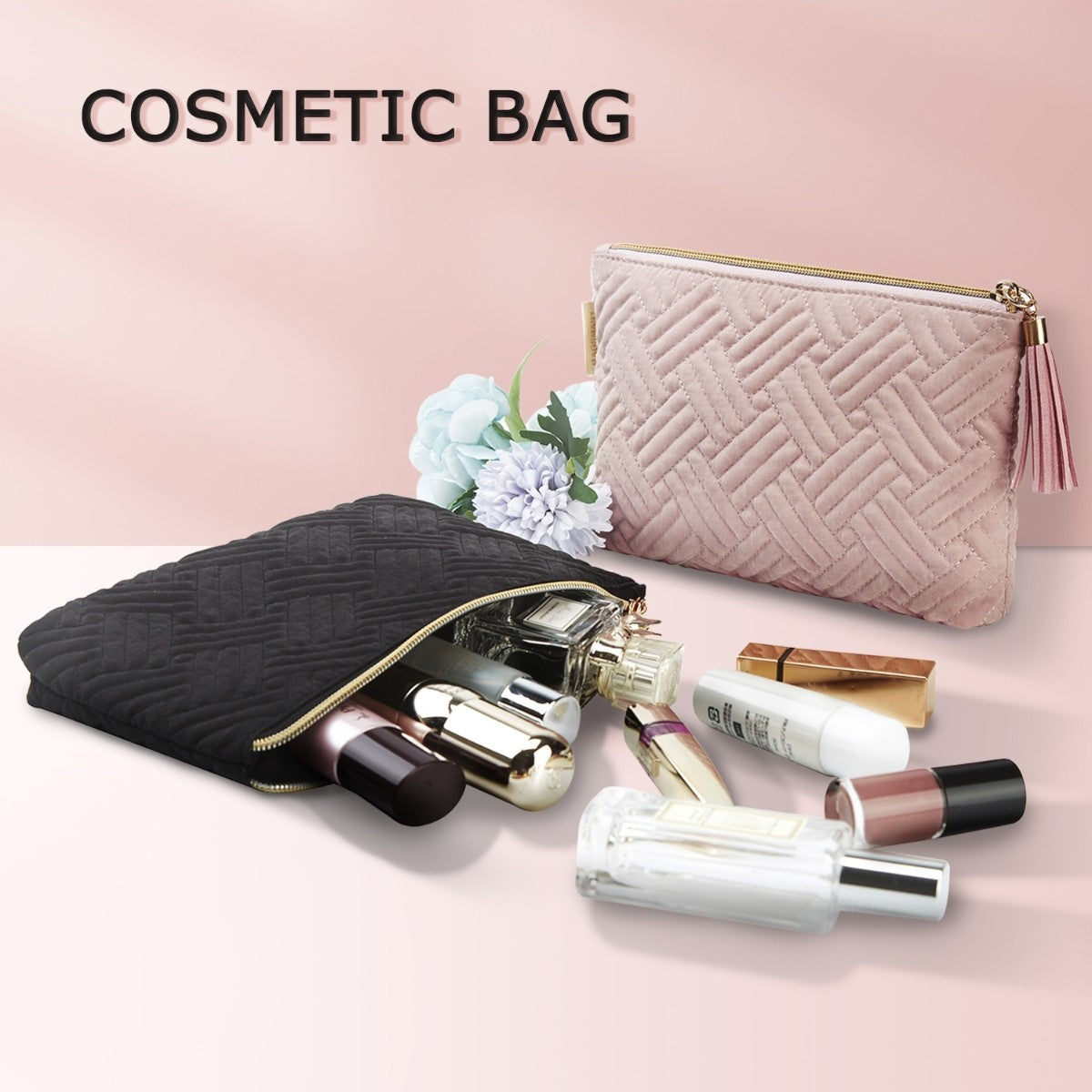 Bagsmart Cosmetiquero de Viaje Compacto 2 unidades