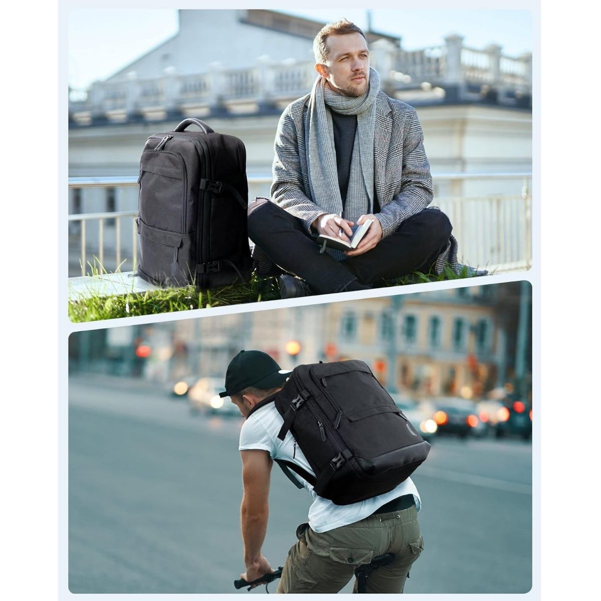 Bagsmart Mochila Falco 30 L - 40 L Expandible + 3 Organizadores