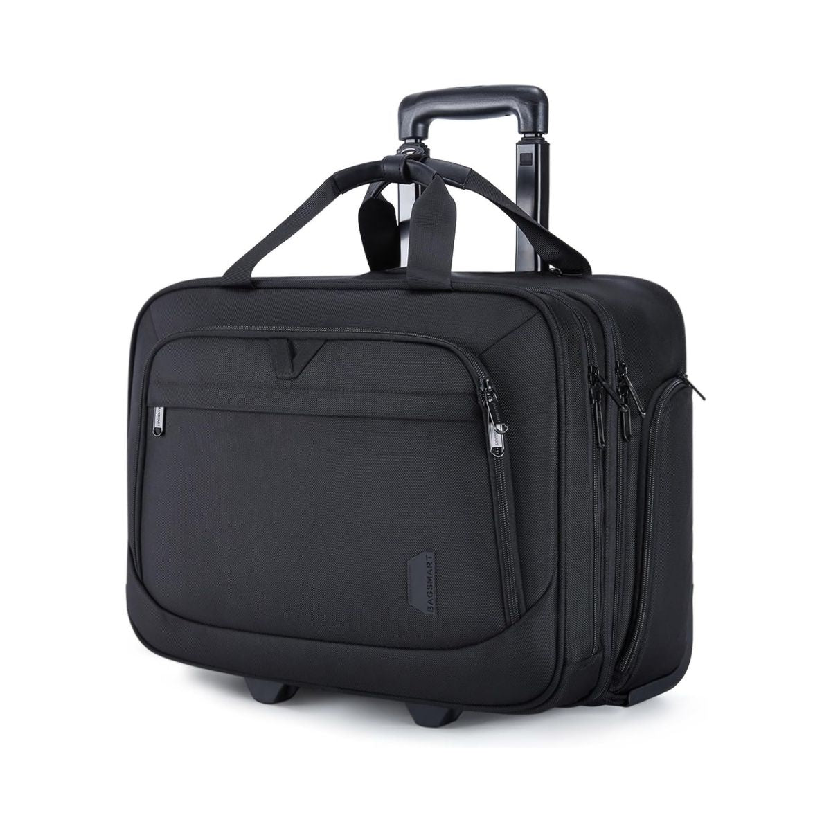 Bagsmart Maletín de Viaje con Ruedas Acolchado Notebook 17,3″