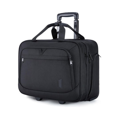 Bagsmart Maletín de Viaje con Ruedas Acolchado Notebook 17,3″