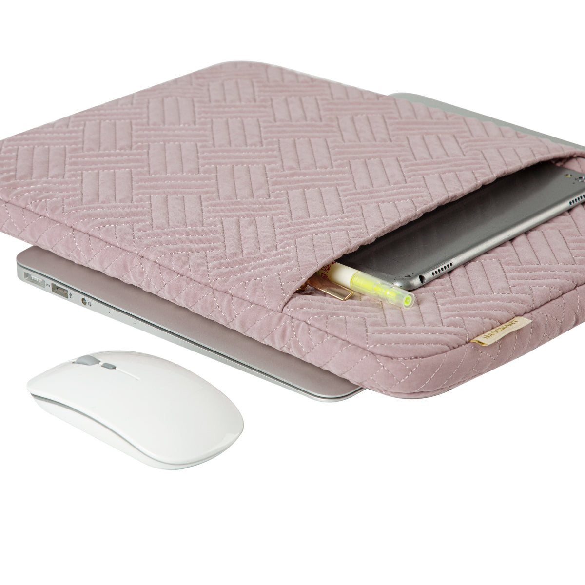 Bagsmart Funda Notebook 13,3″ Resistente al Agua con Bolsillo