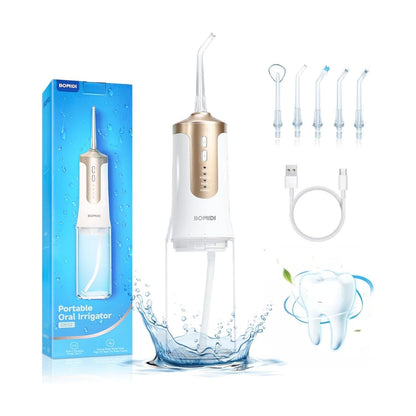 Bomidi Irrigador Bucal Portátil Recargable DE02 240 ml