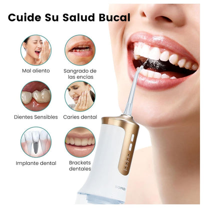 Bomidi Irrigador Bucal Portátil Recargable DE02 240 ml