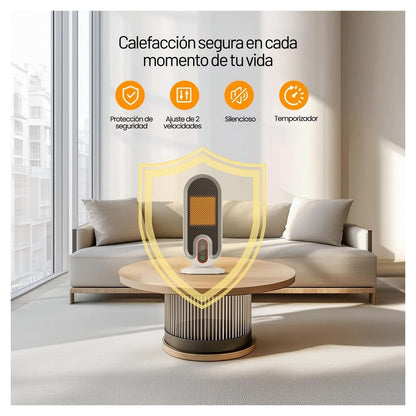 Bomidi Calefactor Eléctrico Fan heater H6