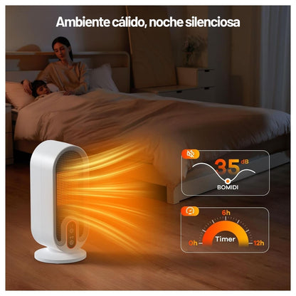 Bomidi Calefactor Eléctrico Fan heater H6