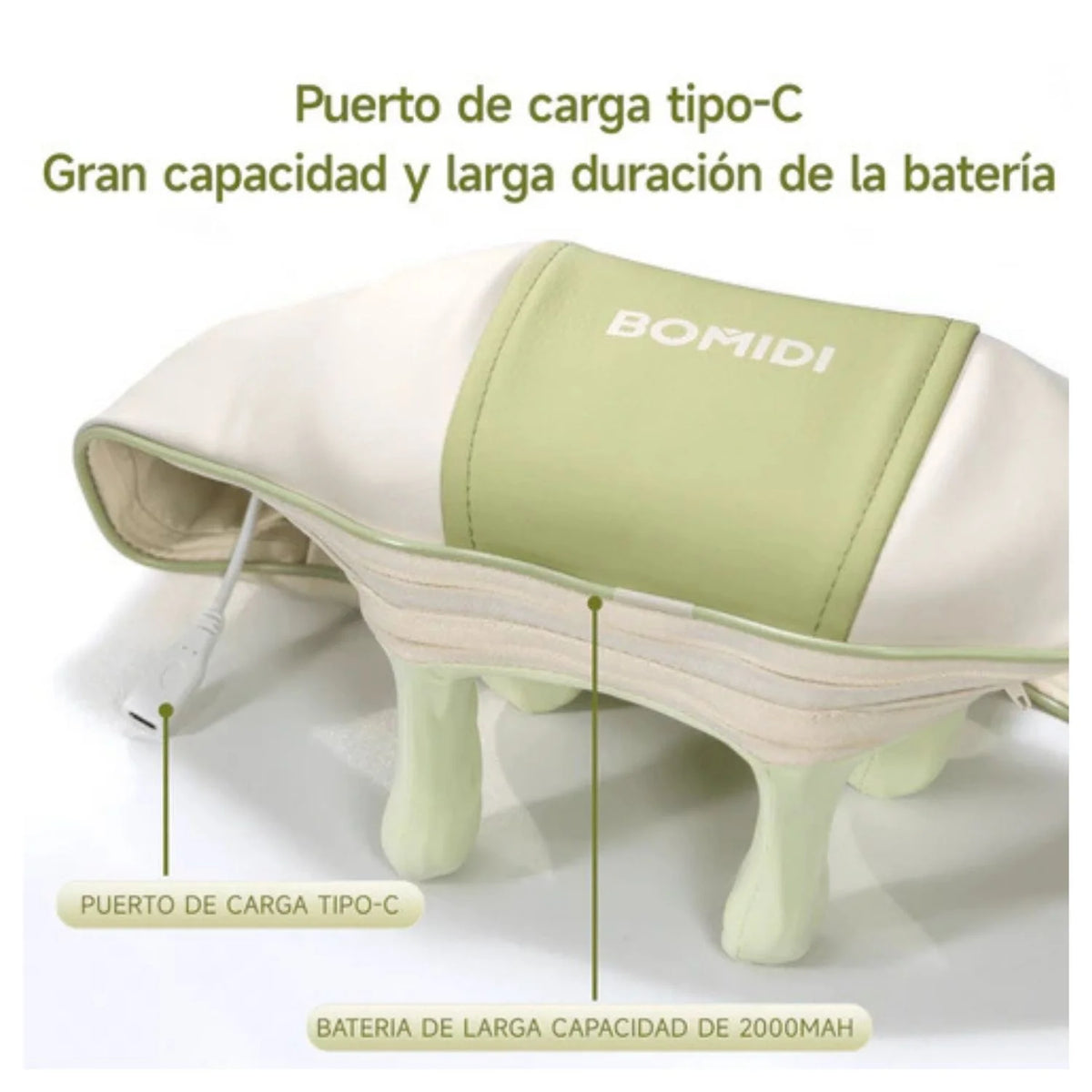 Bomidi Masajeador de Cuello y Hombros MP2 Lite