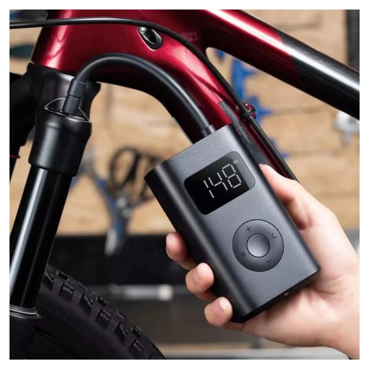 Xiaomi Mini Compresor Mi Portable Air Pump 1S - Inflador eléctrico - imagen 8