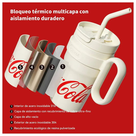 GERM Vaso Térmico Coca-Cola 1100ml Rojo
