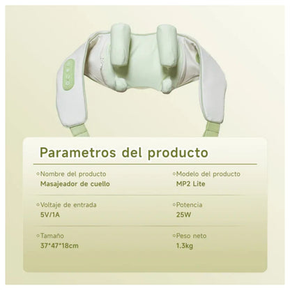 Bomidi Masajeador de Cuello y Hombros MP2 Lite