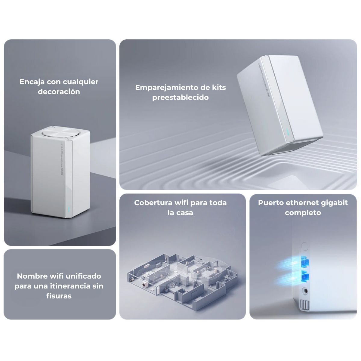 Xiaomi Mesh System AC1200 2,4Ghz / 5Ghz WiFi 5 1-Pack