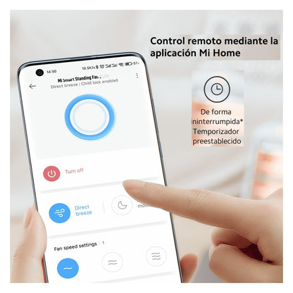Xiaomi Ventilador Inteligente Mi Smart Standing Fan 2 Lite
