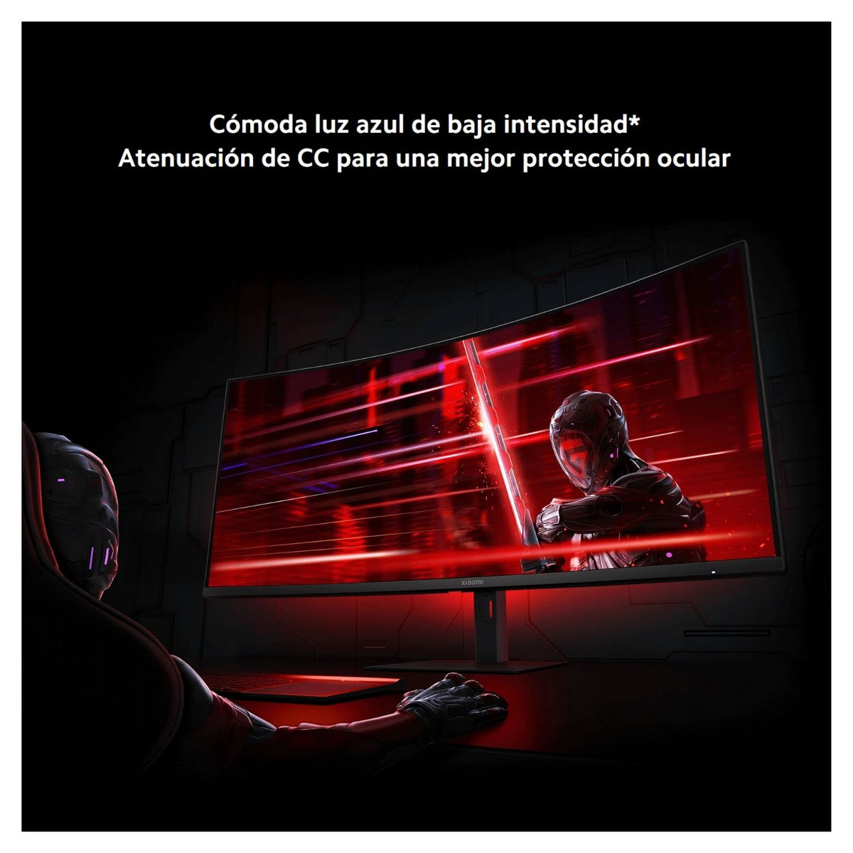 Xiaomi Monitor Gamer Curvo G34WQi 34" WQHD RGB - imagen 3
