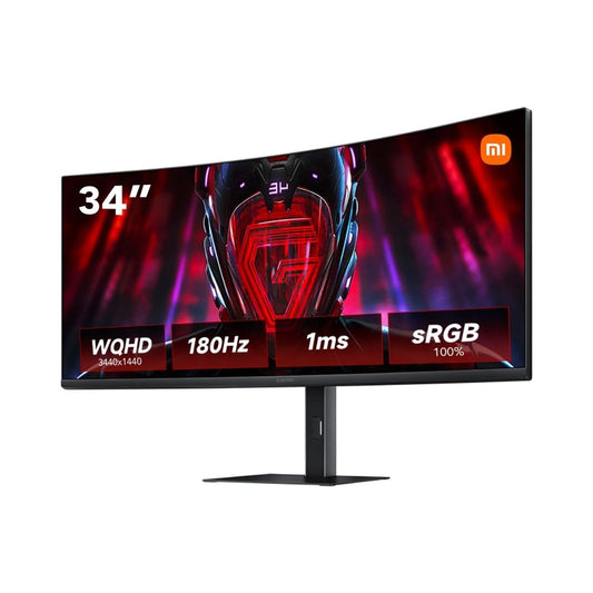 Xiaomi Monitor Gamer Curvo G34WQi 34" WQHD RGB
