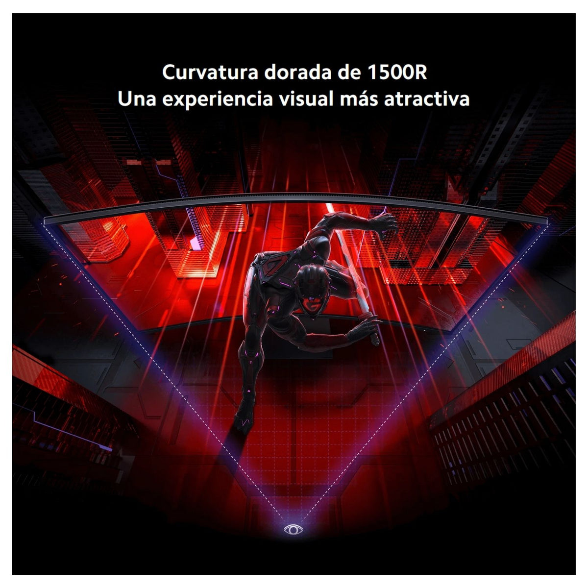 Xiaomi Monitor Gamer Curvo G34WQi 34" WQHD RGB - imagen 8