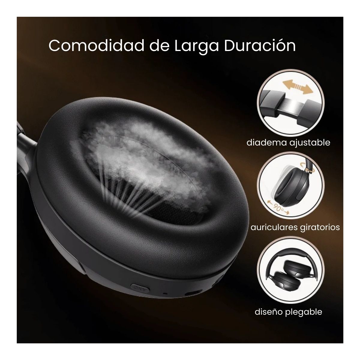 QCY H3 Pro Audifonos Bluetooth Inalámbricos ANC