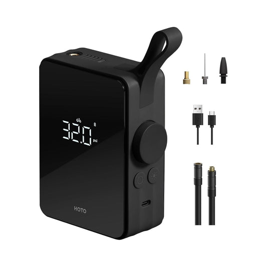 HOTO Mini Compresor de Aire Eléctrico Portátil 150 PSI 5000 mAh