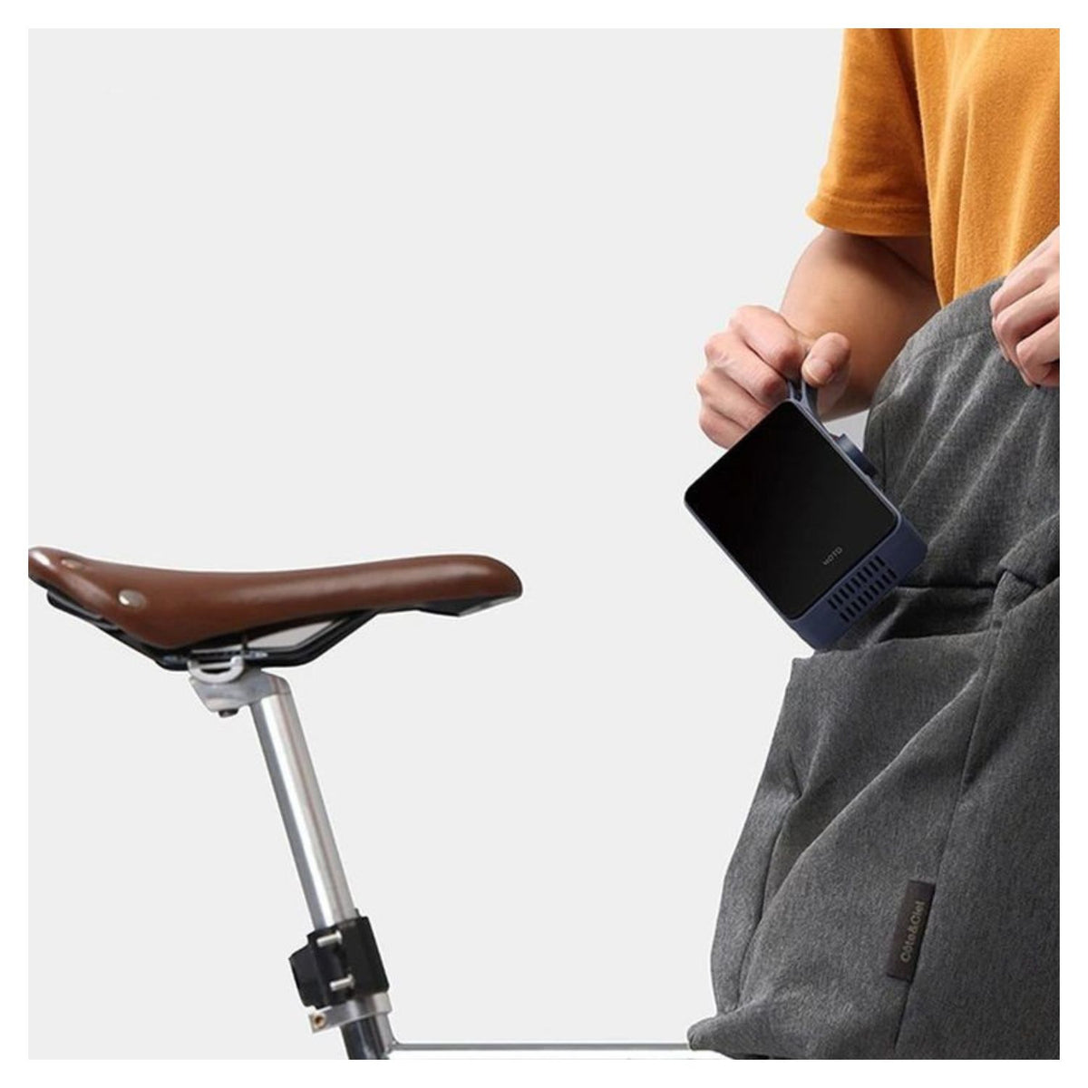 HOTO Mini Compresor de Aire Eléctrico Portátil 150 PSI 5000 mAh - imagen 7