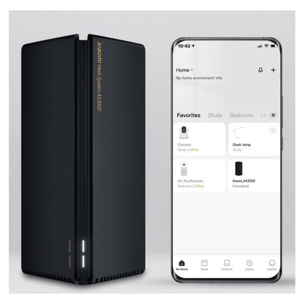 Xiaomi Router de Malla Mesh System AX3000 WiFi 6 Pack x2