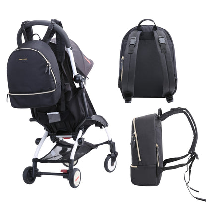 Mommore - Mochila pequeña para pañales SIENA