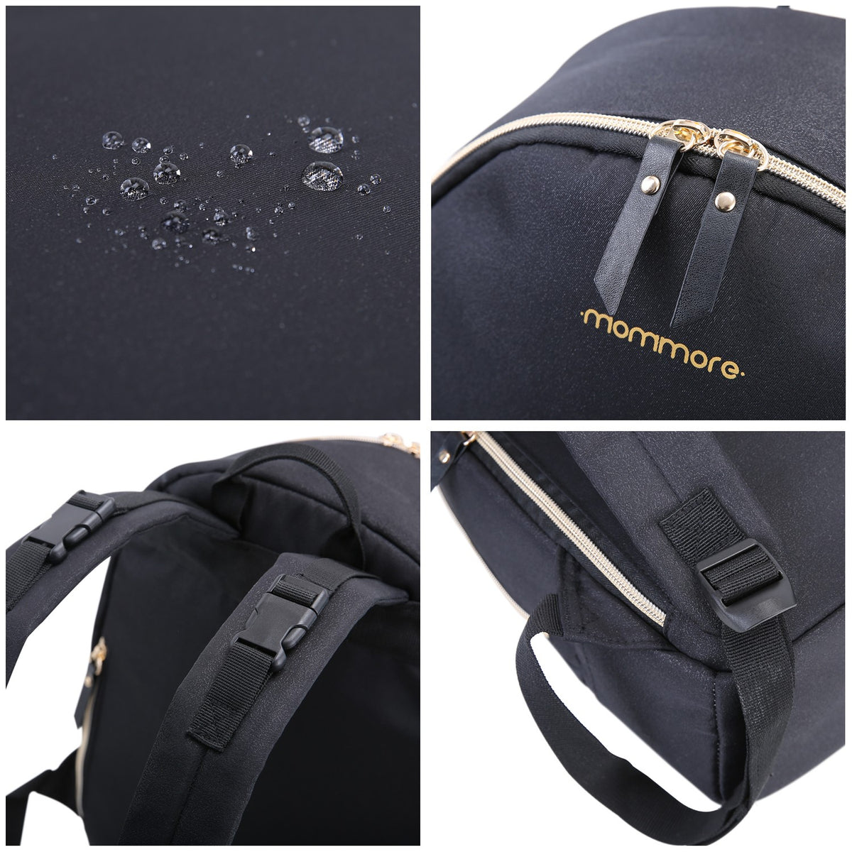 Mommore - Mochila pequeña para pañales SIENA