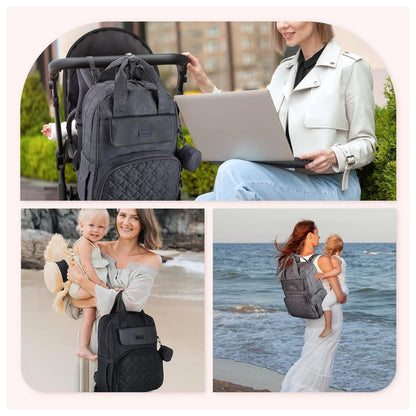 Mommore Mochila Pañalera de Viaje Grande 20L