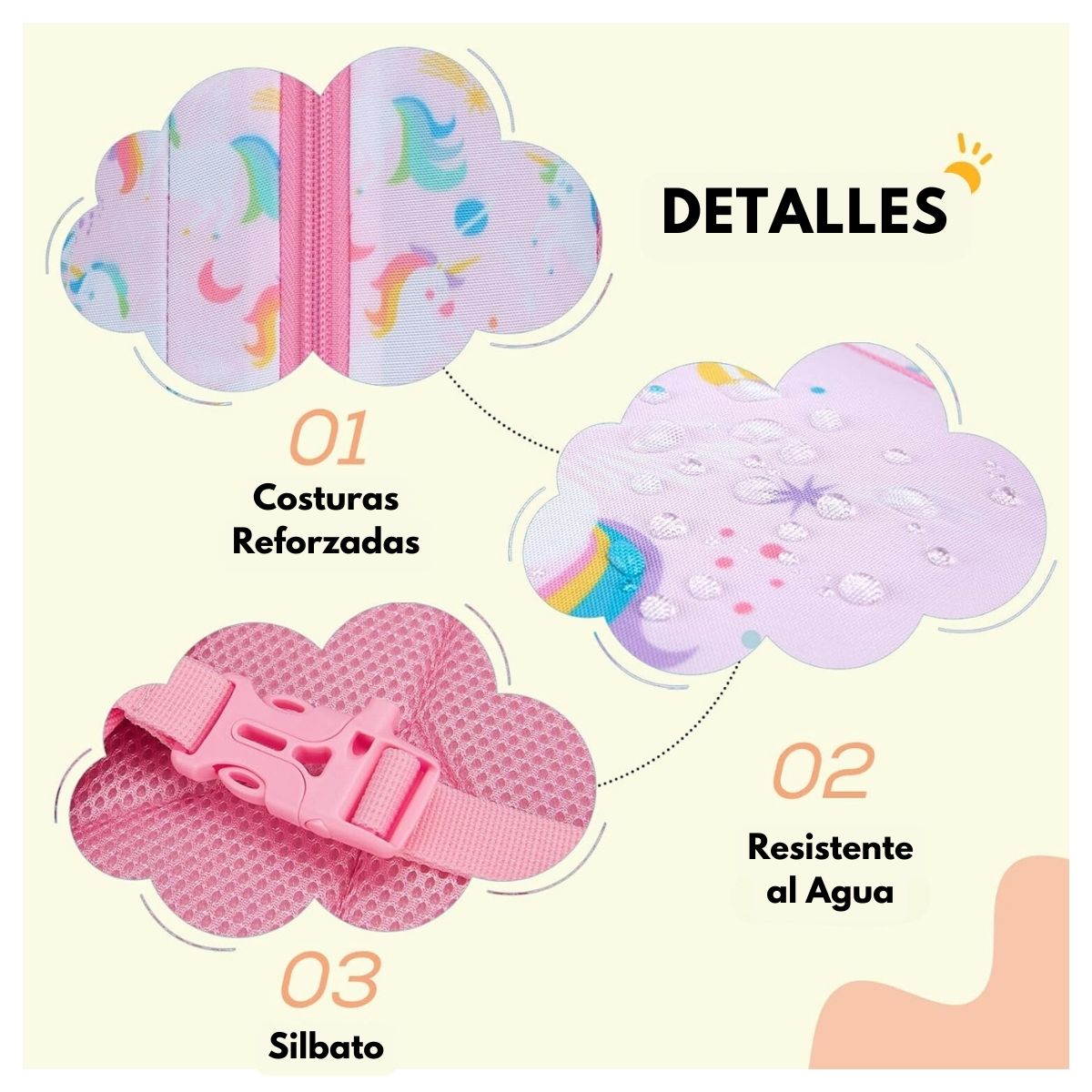 Mommore Mochila 2 en 1 para Niños Pequeños 12L