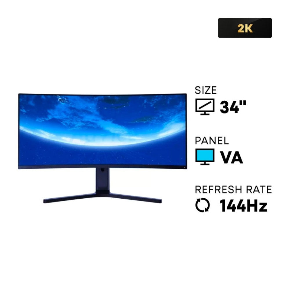 Xiaomi - Mi Curved Gaming Monitor 34'' WQHD FreeSync 144 Hz - imagen 4