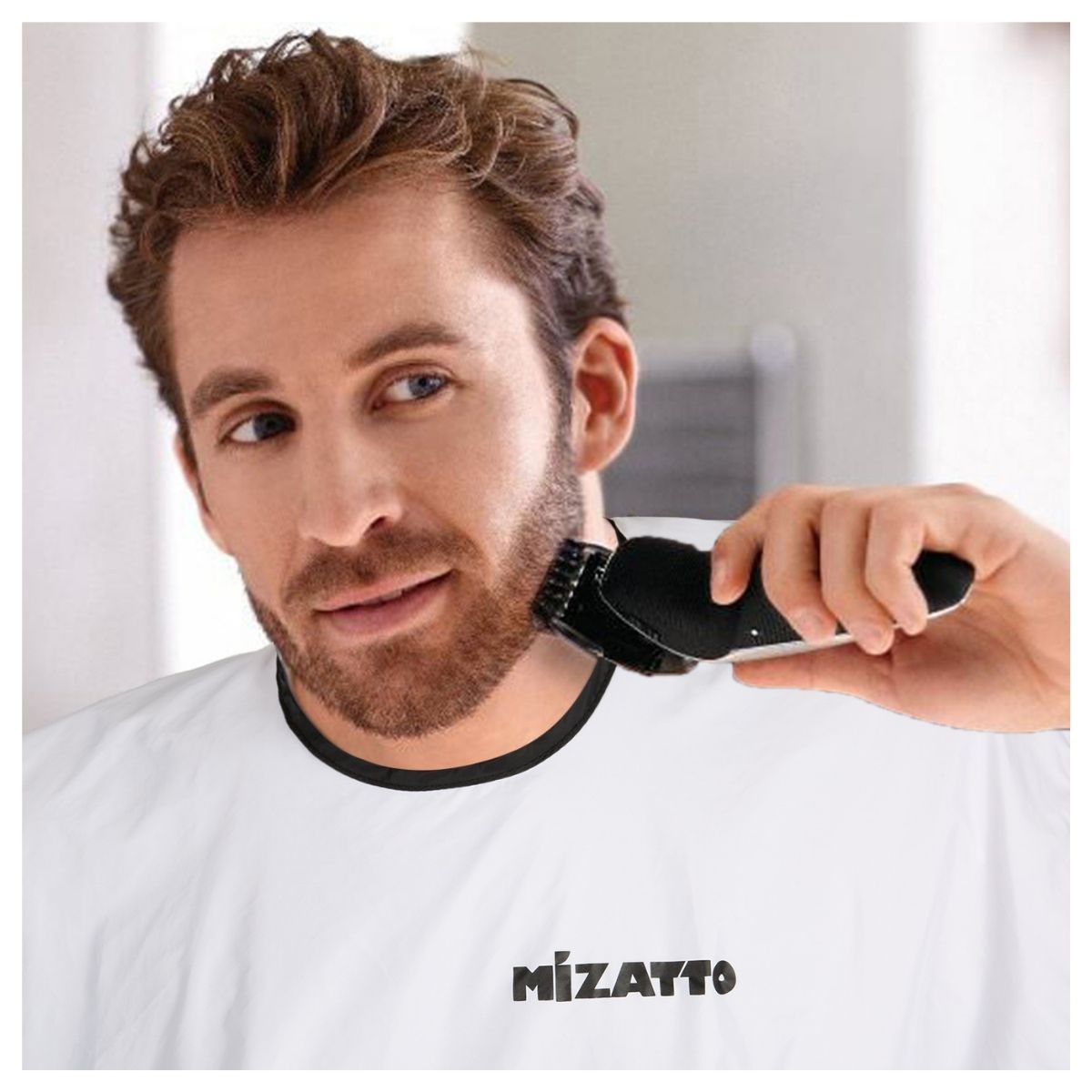 SC Home Capa Delantal para Corte de Barba Afeitado