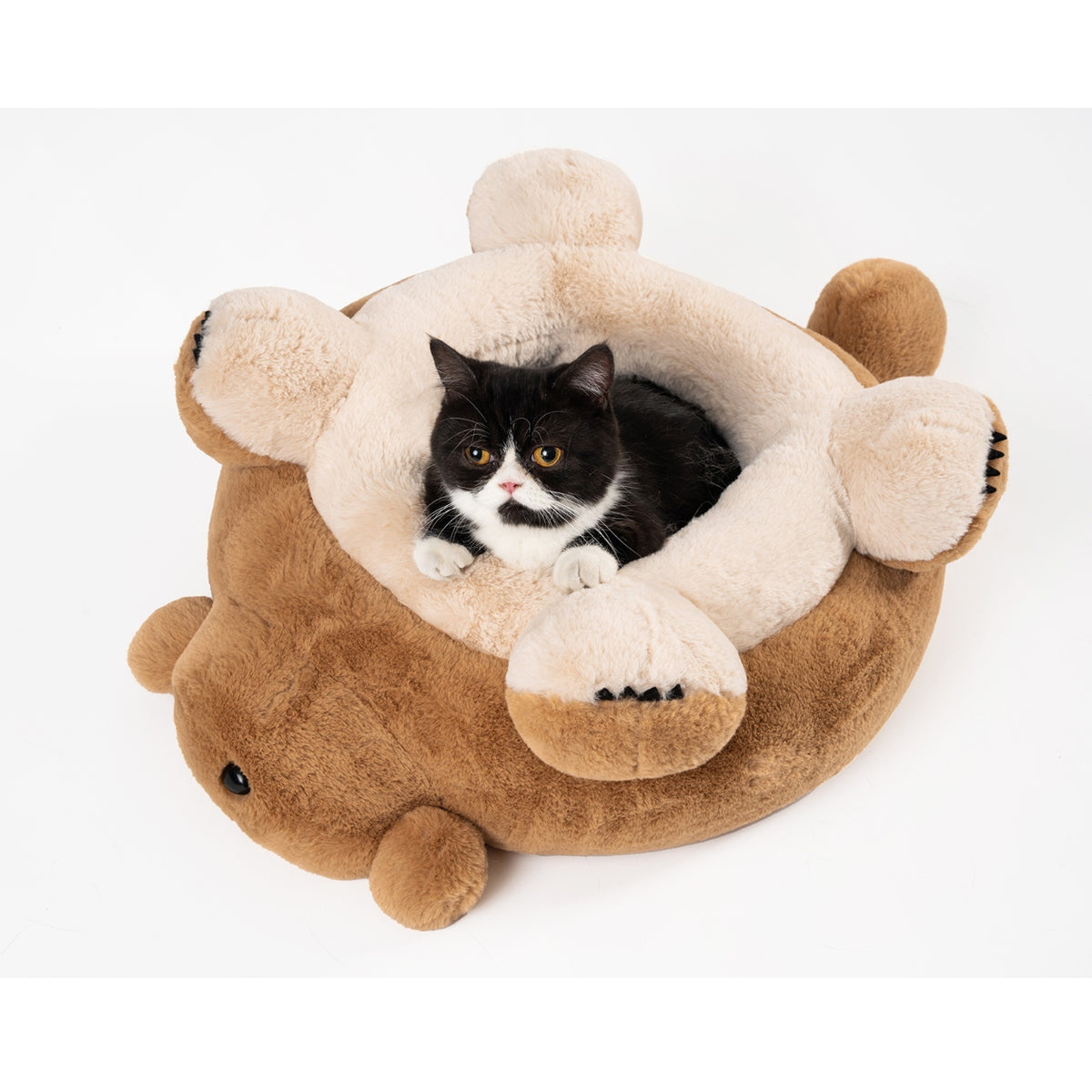 Pidan® Cama Para Mascotas Tipo Nido Diseño Papa Oso Pequeñas - imagen 3
