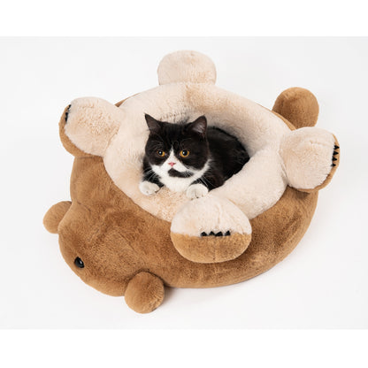 Pidan® Cama Para Mascotas Tipo Nido Diseño Papa Oso Pequeñas - imagen 3