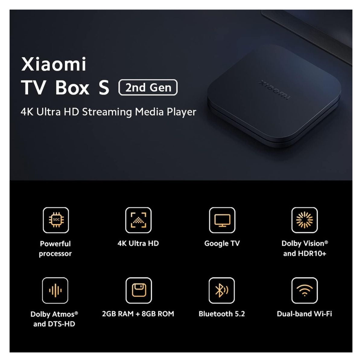 Xiaomi TV Box S 4K 2nd Gen - Android TV - imagen 5