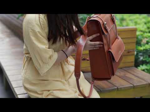 Video Ecosusi Mochila Vintage Camellia