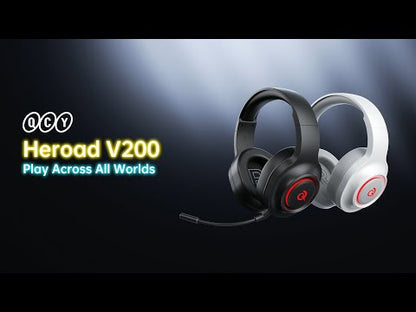 QCY Heroad V200 Audífonos Gamer Inalámbricos 7.1 Bluetooth y 2,4 GHz – video