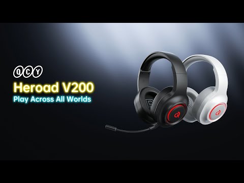 QCY Heroad V200 Audífonos Gamer Inalámbricos 7.1 Bluetooth y 2,4 GHz – video