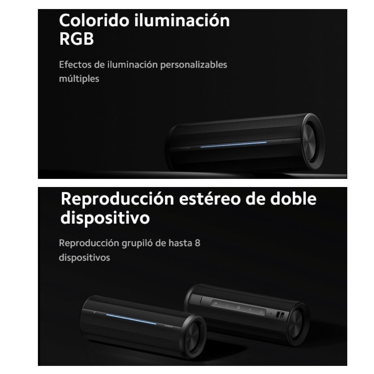 Xiaomi Parlante Portátil Bluetooth 40W Led RGB - imagen 5