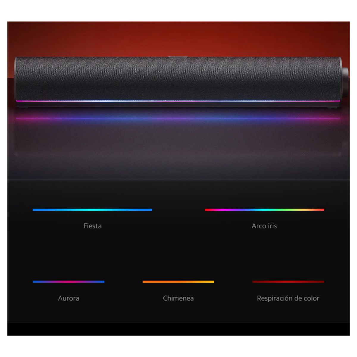 Xiaomi Barra de Sonido Desktop Speaker Parlante RGB - imagen 7