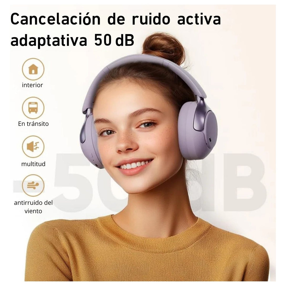 QCY H3 Pro Audifonos Bluetooth Inalámbricos ANC