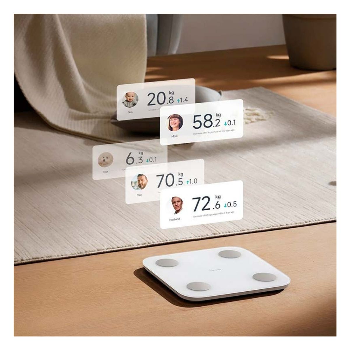 Xiaomi Balanza Inteligente Body Composition Scale S400 - imagen 4