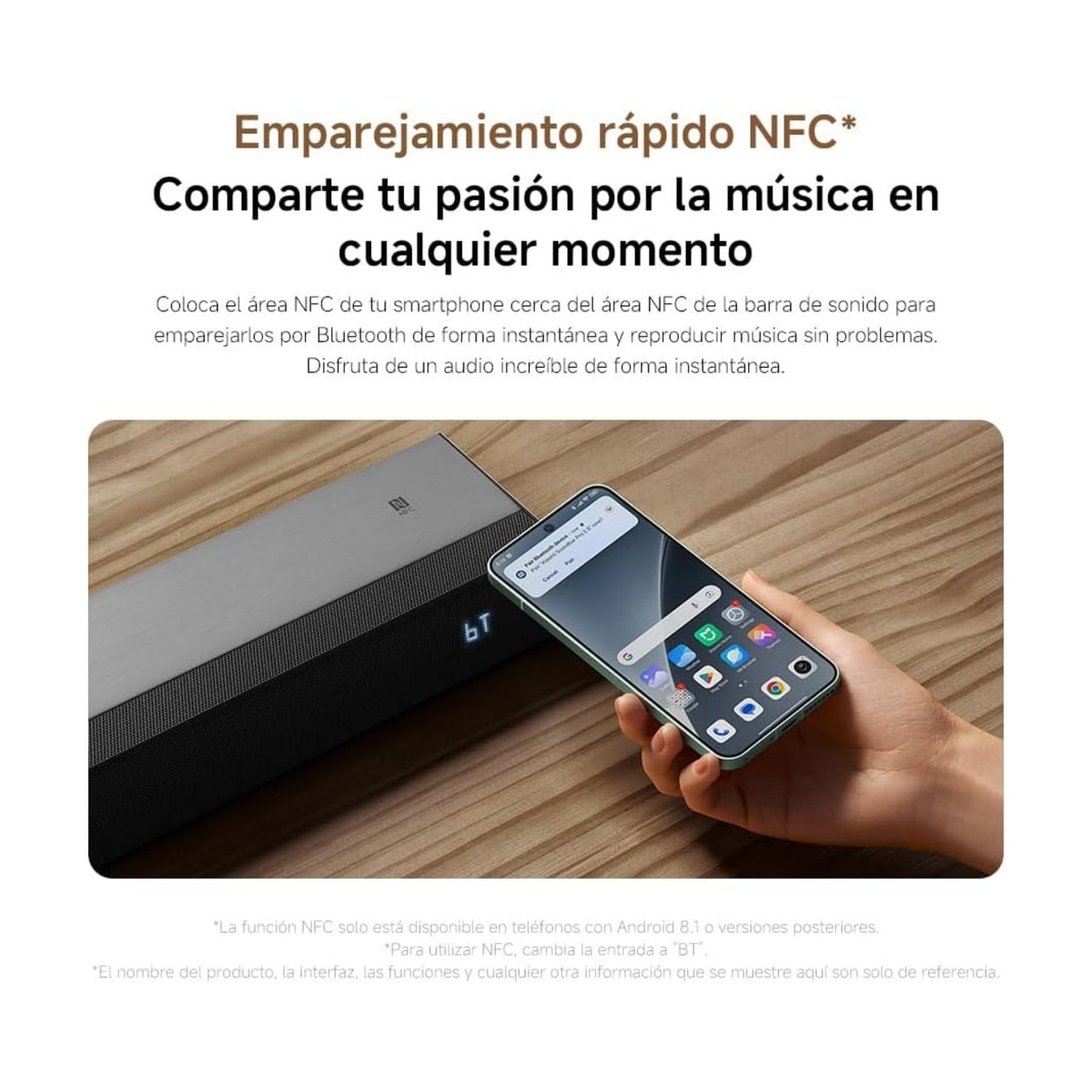 Xiaomi Barra de Sonido Soundbar 2.0 ch Bluetooth 5.0 84W - imagen 5