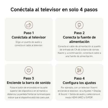 Xiaomi Barra de Sonido Soundbar 2.0 ch Bluetooth 5.0 84W - imagen 9
