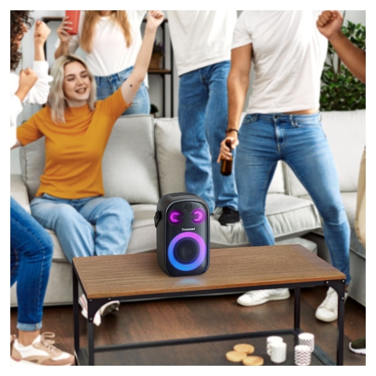 Tronsmart Parlante Portátil para Fiestas Halo 100 con Iluminación - imagen 6