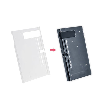 Dobe Carcasa Transparente Rígida Switch + Joy-Con Gamer