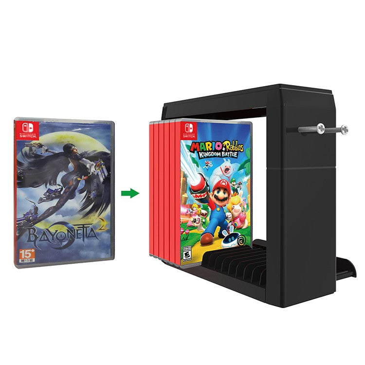 Dobe Base Funcional Para Switch | Guarda Juegos Y Controles