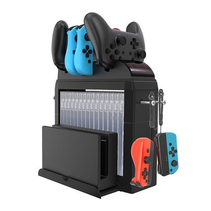 Base Funcional Dobe Para Switch | Guarda Juegos Y Controles