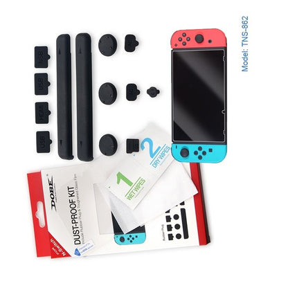 Dobe Kit Anti Polvo Nintendo Switch 13 en 1 Accesorios